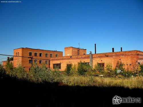 Заброшенный завод по производству шелка и шелковых изделий