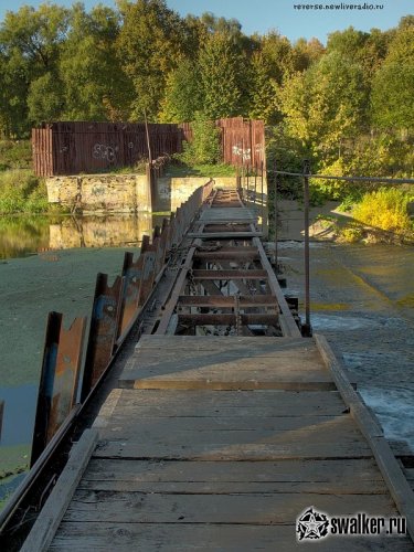 Заброшенный завод по производству шелка и шелковых изделий