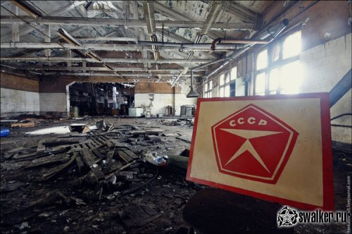 Заброшенный пружинный завод, С.-Петербург