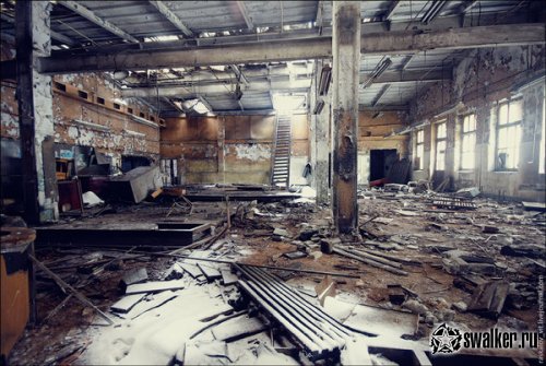 Заброшенный пружинный завод, С.-Петербург