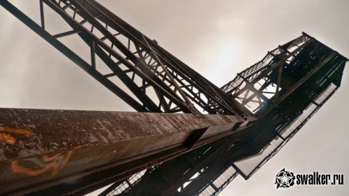 Заброшенный лыжный трамплин в Мурманске