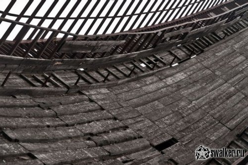 Заброшенный лыжный трамплин в Мурманске