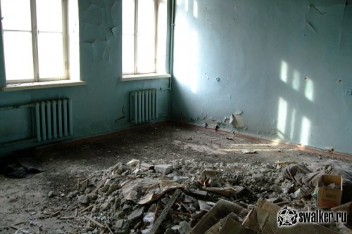 Заброшенная детская больница в Новосибирске