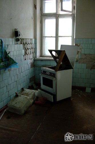 Заброшенная детская больница в Новосибирске