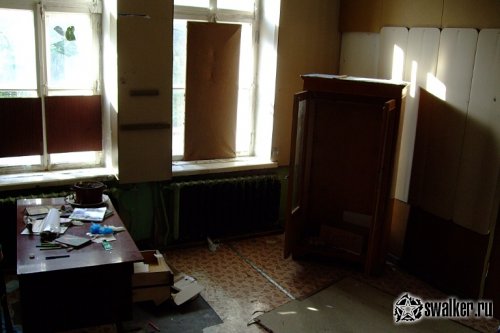 Заброшенная детская больница в Новосибирске