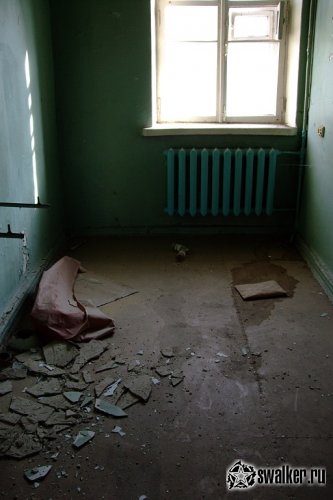 Заброшенная детская больница в Новосибирске