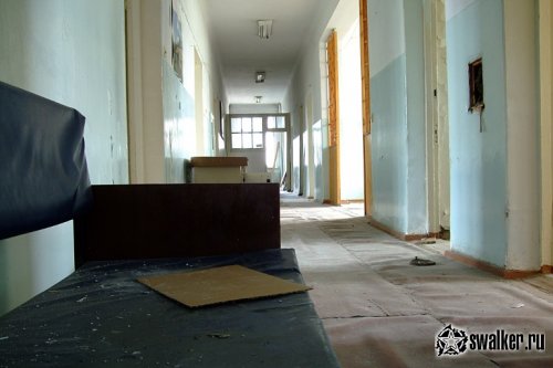 Заброшенная детская больница в Новосибирске