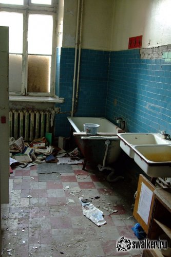 Заброшенная детская больница в Новосибирске