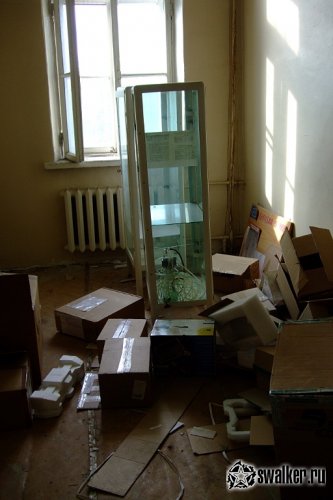 Заброшенная детская больница в Новосибирске