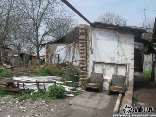 Развалины в Грозном