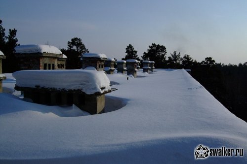 Заброшенный санаторий Речкуновка, Новосибирск