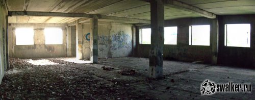 Недостроеный водоочистительный завод