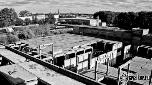 Недостроеный водоочистительный завод