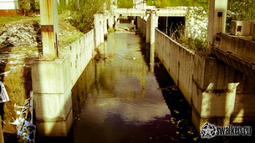 Недостроеный водоочистительный завод