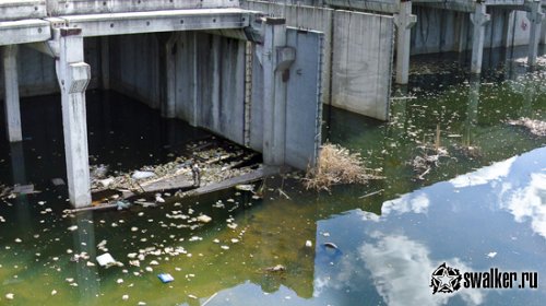 Недостроеный водоочистительный завод