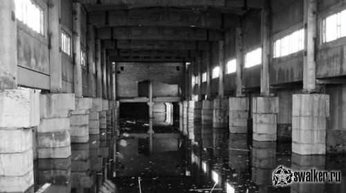 Недостроеный водоочистительный завод