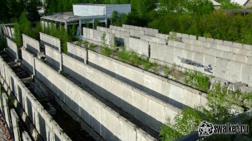 Недостроеный водоочистительный завод