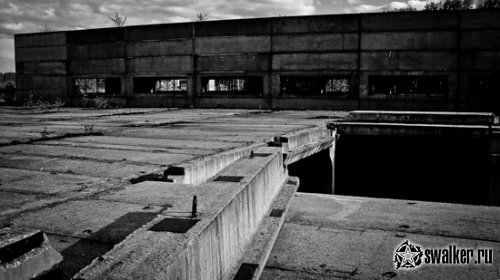 Недостроеный водоочистительный завод