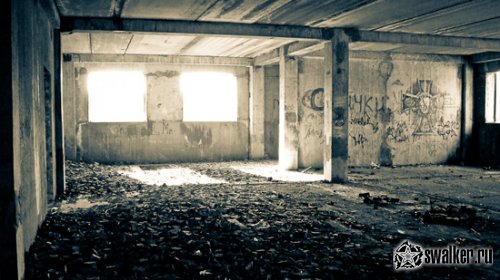 Недостроеный водоочистительный завод