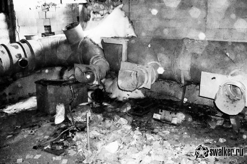 Брошенный валенко-чесальный завод