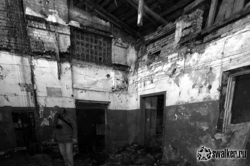 Брошенный валенко-чесальный завод