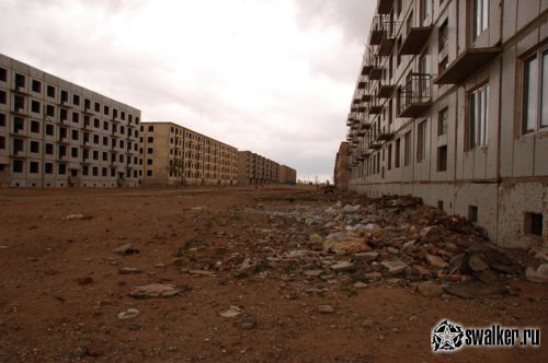 Заброшенная военный городок