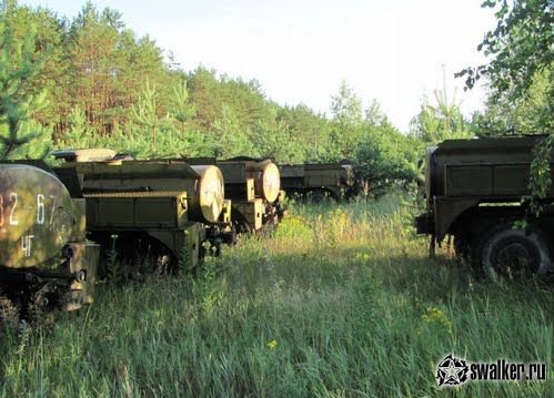 Кладбище чернобыльской техники, Киевская область