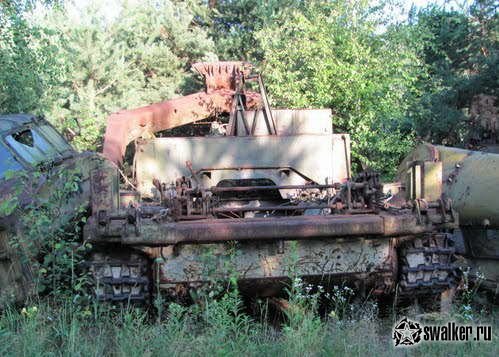 Кладбище чернобыльской техники, Киевская область