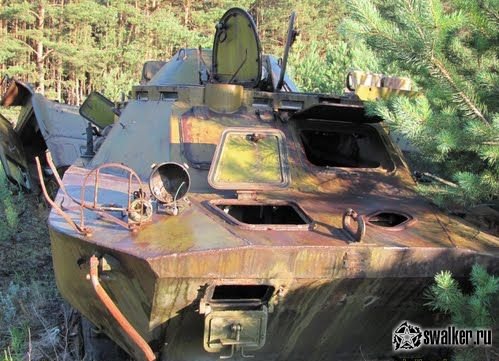 Кладбище чернобыльской техники, Киевская область