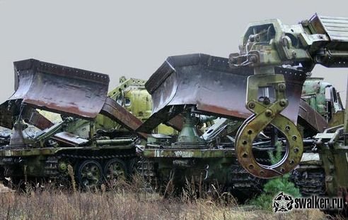 Кладбище чернобыльской техники, Киевская область