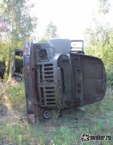 Кладбище чернобыльской техники, Киевская область