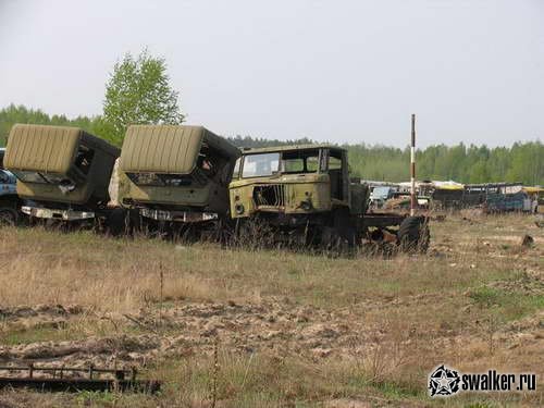 Кладбище чернобыльской техники, Киевская область