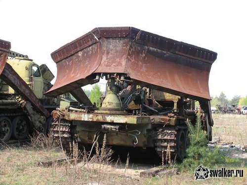 Кладбище чернобыльской техники, Киевская область