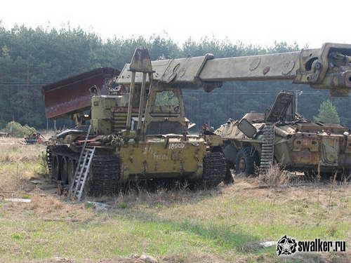 Кладбище чернобыльской техники, Киевская область