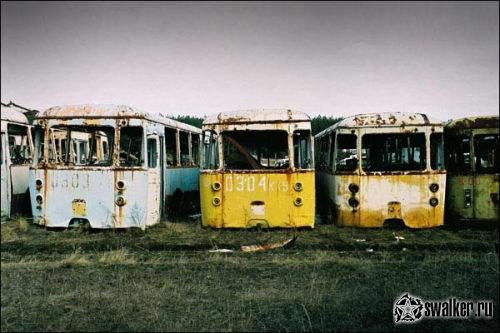 Кладбище чернобыльской техники, Киевская область