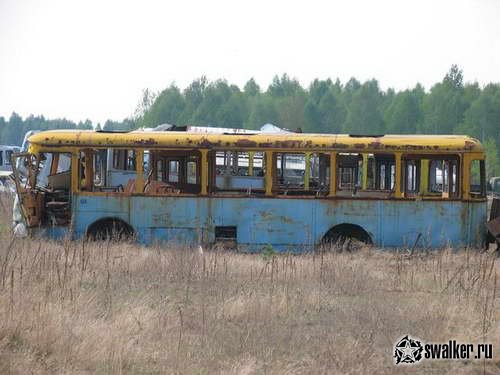 Кладбище чернобыльской техники, Киевская область