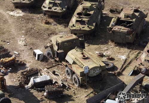 Кладбище чернобыльской техники, Киевская область