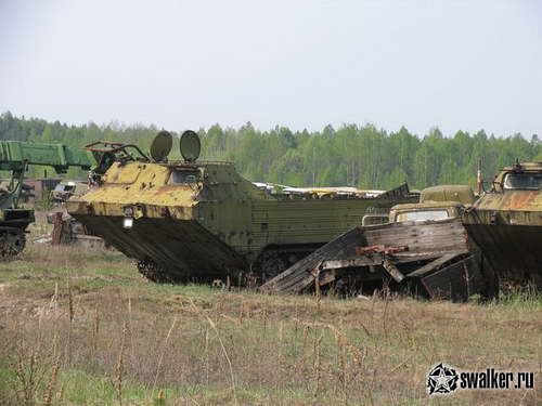 Кладбище чернобыльской техники, Киевская область