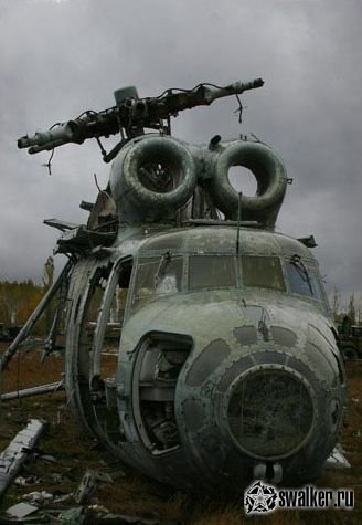 Кладбище чернобыльской техники, Киевская область