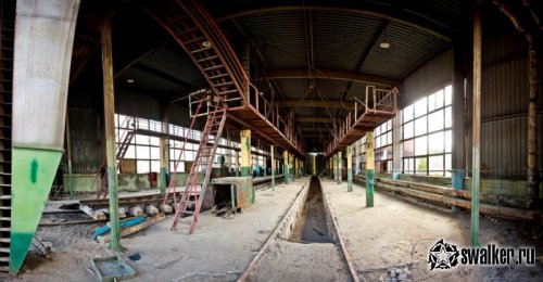 Заброшенное ДЕПО, Московская область