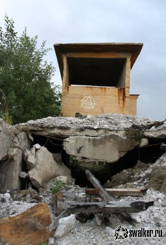 Заброшенная шахта, посёлок Плотина