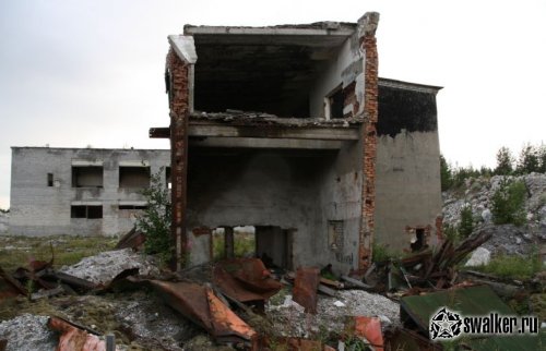 Заброшенная шахта, посёлок Плотина