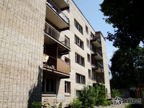 Заброшенный жилой дом военного городка, Московская область Заброшенный жилой дом военного городка, Московская область