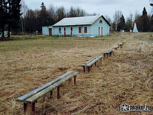 Заброшенный детский лагерь имени Ю. Гагарина, Новосибирская область Заброшенный детский лагерь имени Ю. Гагарина, Новосибирская область