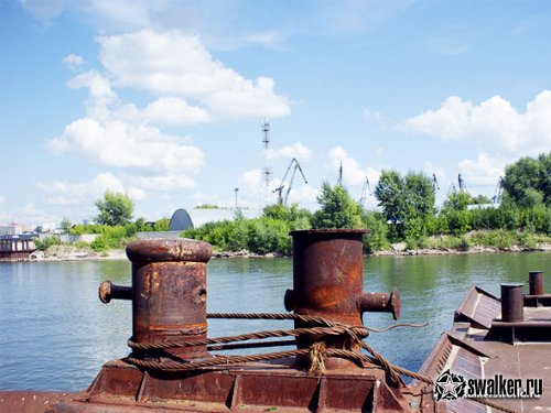 Кладбище кораблей в Новосибирске