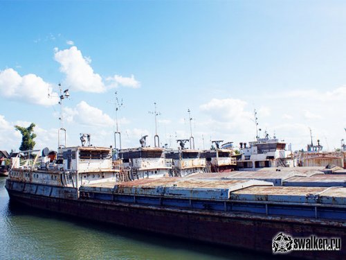 Кладбище кораблей в Новосибирске