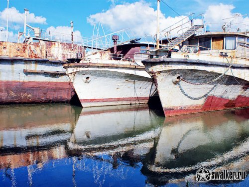 Кладбище кораблей в Новосибирске