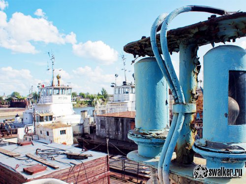 Кладбище кораблей в Новосибирске