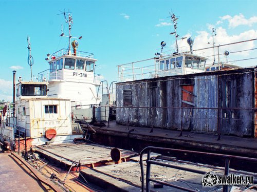 Кладбище кораблей в Новосибирске