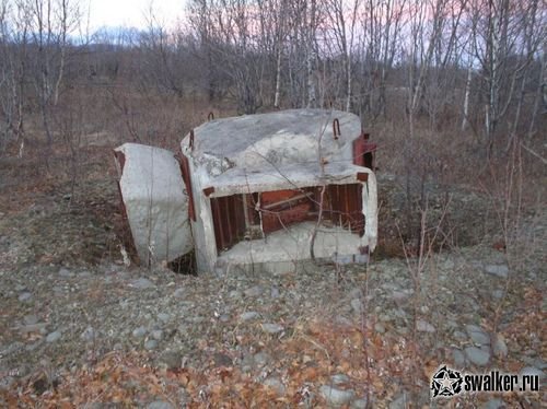 Военный аэродром со складом боеприпасов, Сахалин